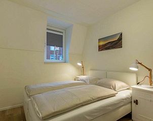 Knusse slaapkamer in VZ935 Vakantieappartement, Koudekerke Dishoek, Zeeland.