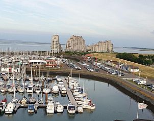 VZ967 Ferienhaus in Breskens, Fahrradweg durch die Dnen in Zeeuws-Vlaanderen, Zeeland.