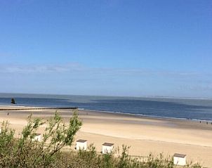 Strand und Meer in der Nhe Cottage in Breskens, Ferienhaus in Zeeuws-Vlaanderen, Zeeland.