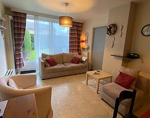 Cozy living room of VZ726 Apartment Cadzand in Cadzand-bad, Zeeuws-Vlaanderen.