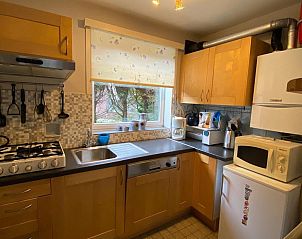 Fully equipped kitchen in VZ726 Apartment Cadzand, Cadzand-bad, Zeeuws-Vlaanderen.