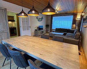 Spacious dining room in VZ730 Holiday home Cadzand-Bad, ideal for cozy dinners.