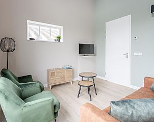 Voorzijde van vakantiehuis ZE1456 in Wemeldinge, Zuid-Beveland, Zeeland.