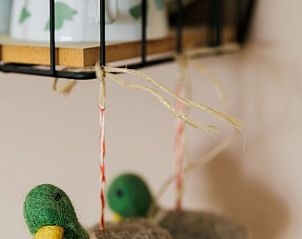 Schattige decoraties in Vakantiehuisje in Lewedorp, Zuid-Beveland.