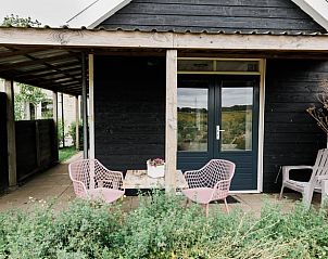 Buitenruimte van Vakantiehuisje in Lewedorp, Zuid-Beveland, Zeeland.