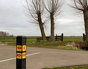 Fietsknooppunten in de buurt van Vakantiehuis in Stolwijk, ideaal voor fietsers in Alblasserwaard, Zuid-Holland.