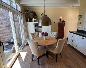 Stilvolle Kche in VZ1114 Ferienwohnung in Ouddorp, ideal zum Kochen.