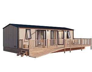 Guest house 6601159 - Fixed travel trailer Goeree-Overflakkee - Mobil home de Steenloper