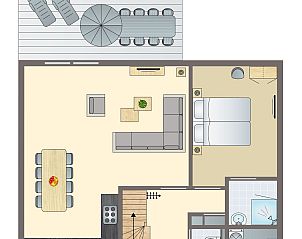 Verblijf 6601195 - Bungalow Goeree-Overflakkee - Strand Resort Ouddorp Duin | 8-persoons villa - Kijkduin | 8