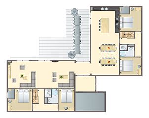 Verblijf 6601198 - Bungalow Goeree-Overflakkee - Strand Resort Ouddorp Duin | 24-persoons villa - Sterduin | 