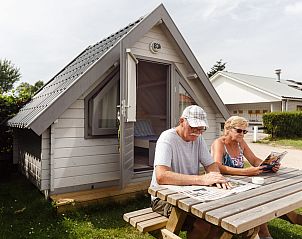 Urlauber entspannen sich im Kampeerhut 't Gorsje, einem idyllischen Ort im Herzen von Goeree-Overflakkee.