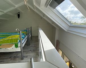 Mansardenzimmer mit Aussicht in VZ991 Ferienhaus in Ouddorp, Sdholland.