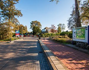 Eingang zum Bungalowpark De Toekomst in Ouddorp, wo sich die Vakantiewoning De Toekomst 126 Beachgarden befindet.