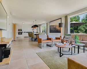 Grundriss des Erdgeschosses in der Villa Strand Resort Ouddorp Duin.