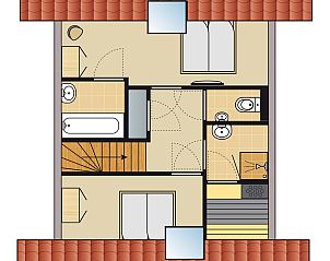 Private Sauna in der Villa Strand Resort Ouddorp Duin, ideal zum Entspannen nach einem Tag voller Entdeckungen in Ouddorp, Goeree-Overflakkee.
