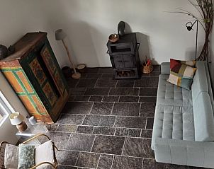 Gezellige woonkamer in Huisje in Goedereede, vakantieaccommodatie in Zuid-Holland.