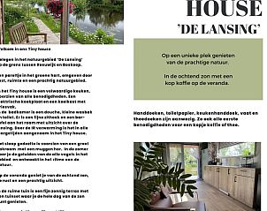 Informatiefolder van Vakantiehuis in Reeuwijk met details over de omgeving in het Groene Hart, Zuid-Holland.