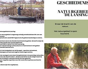 Geschiedenis van natuurgebied De Lansing bij Vakantiehuis in Reeuwijk, Groene Hart, Zuid-Holland.