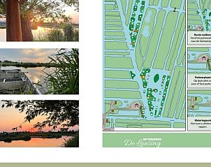 Plattegrond en routes bij Vakantiehuis in Reeuwijk, ontdek het Groene Hart, Zuid-Holland.