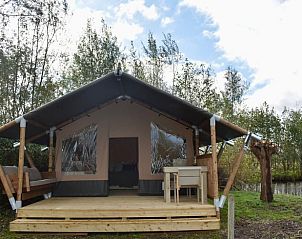 Enjoy a rustic stay in the safari tent at Huisje in Reeuwijk, located in the Green Heart of South Holland.