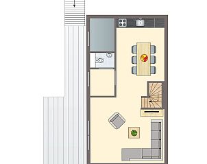 Unterkunft 670856 - Bungalow Groene hart - De Reeuwijkse Plassen | 6-persoons waterwoning - Bentwoud | 