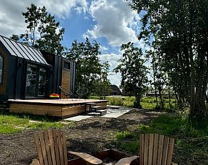 Buitenzicht op Huisje in Haastrecht, vakantiehuis omgeven door natuur in het Groene Hart, Zuid-Holland.