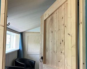 Sfeervolle slaapkamer in Vakantiehuisje in Aarlanderveen, Groene hart, Zuid-Holland.