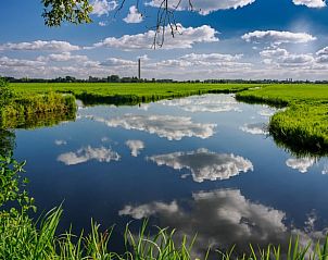 Prachtig landschap rondom Vakantiehuis in Bergambacht, Groene Hart, Zuid-Holland.