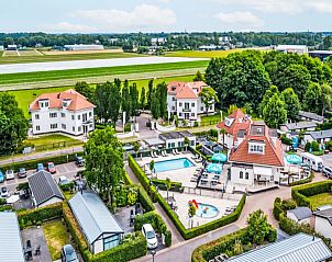 Overzicht van recreatiepark met Vakantiehuis Comfort 5 personen in Noordwijk, Noordzeekust.