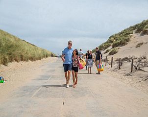 Wandelen naar het strand vanuit Vakantiehuis Comfort 5 personen, Noordwijk, Noordzeekust.