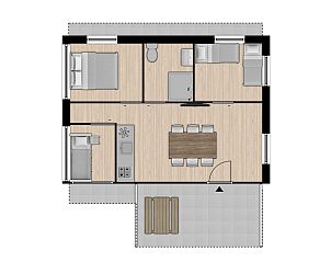 Unterkunft 6804167 - Zelthaus Noordzeekust - Safaritent 6