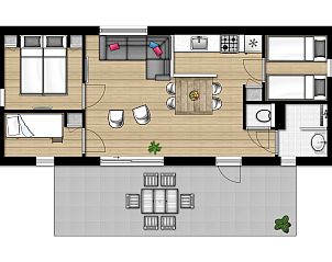 Unterkunft 6804168 - Ferienhaus Noordzeekust - Comfort 6A