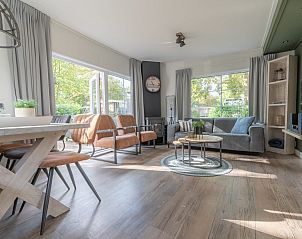 Spacious living space in Bungalow Brouwersdam, Ouddorp, with modern furnishings and lots of natural light in Goeree-Overflakkee, South Holland.