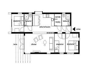 Guest house 681825 - Bungalow Noordzeekust - Bungalow Ocean Deluxe 6 Person