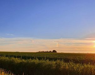 Heldere ochtend bij Vakantiehuisje in Zuidland, Voorne Putten, Zuid-Holland.
