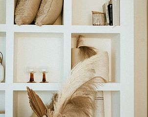 Decoratieve elementen in Vakantiehuis in Wijchen, Rijk van Nijmegen, Gelderland.