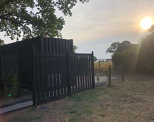 Zonsondergang bij Vakantiehuisje in Overasselt, Rijk van Nijmegen, Gelderland.